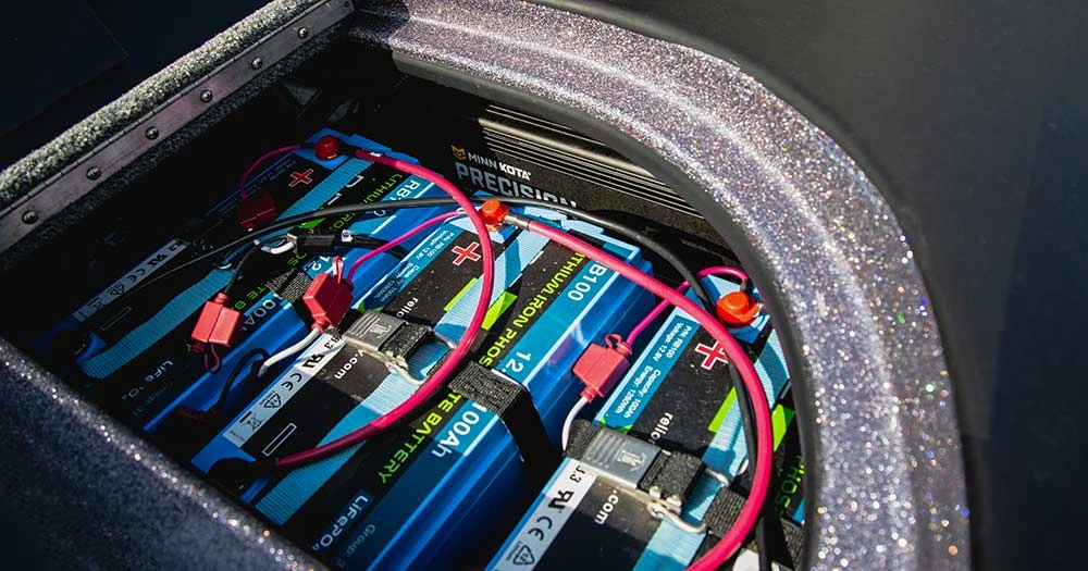 Lithium trolling motor battery